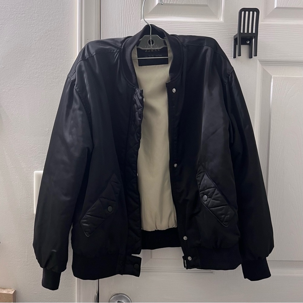 ❤️BUY 2 GET 1 FREE❤️ ZARA Women’s Black Bomber Jacket size XXS/XS adult